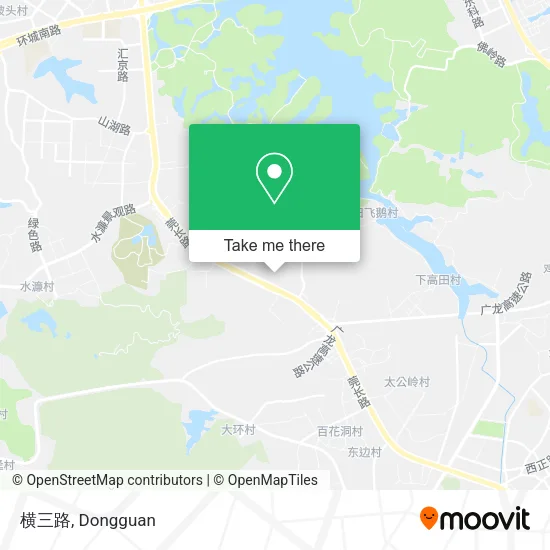 横三路 map
