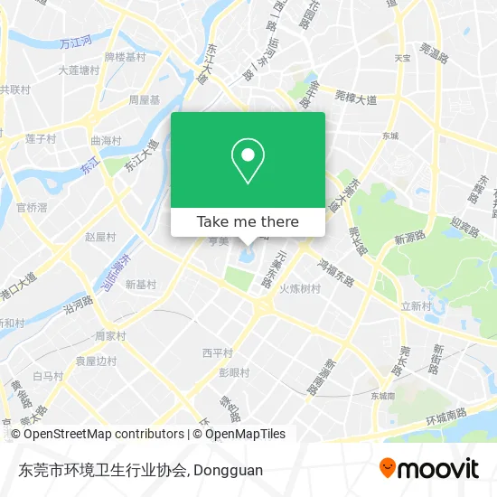 东莞市环境卫生行业协会 map
