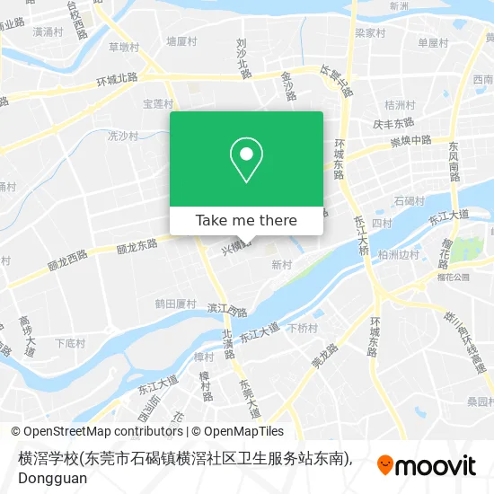 横滘学校(东莞市石碣镇横滘社区卫生服务站东南) map
