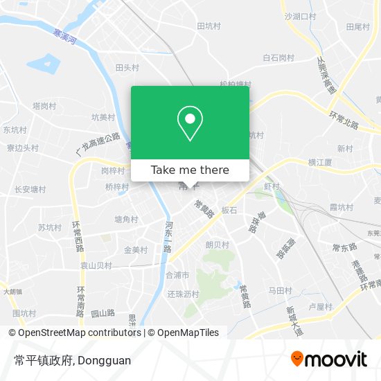常平镇政府 map