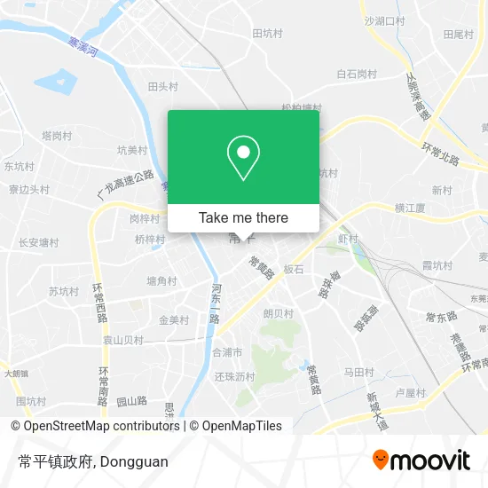 常平镇政府 map
