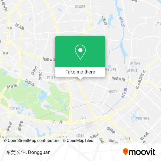 东莞长信 map