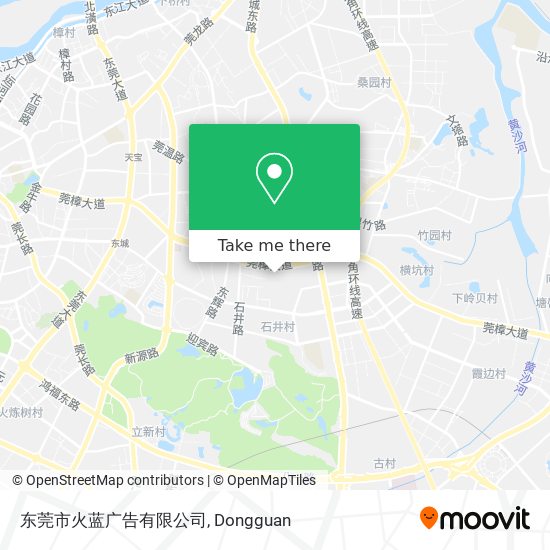 东莞市火蓝广告有限公司 map