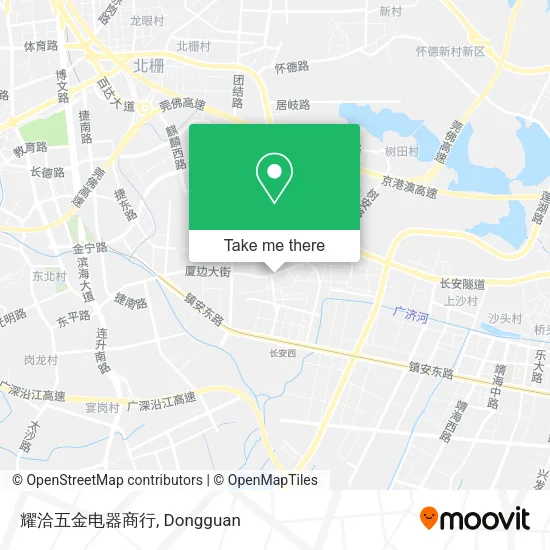 耀洽五金电器商行 map