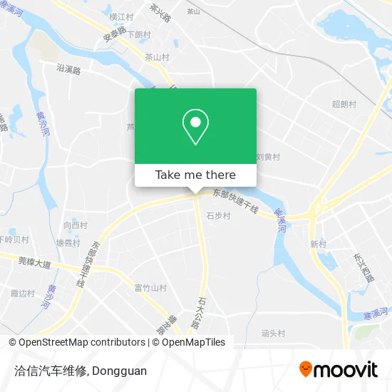 洽信汽车维修 map
