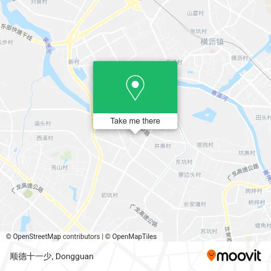 顺德十一少 map