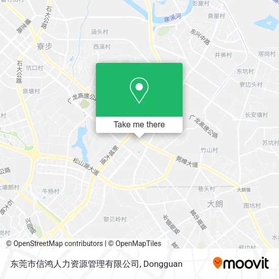 东莞市信鸿人力资源管理有限公司 map