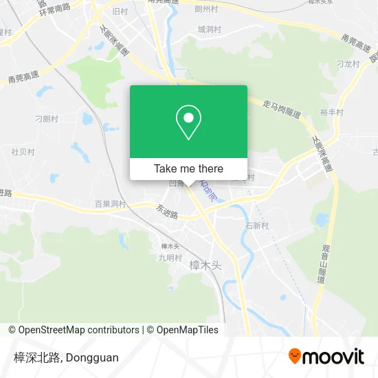 樟深北路 map