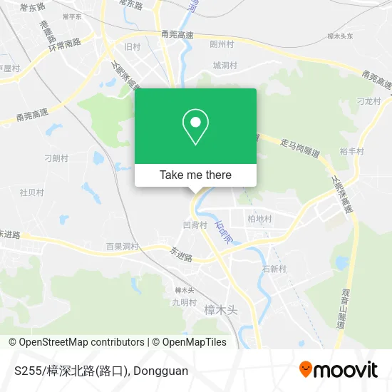 S255/樟深北路(路口) map