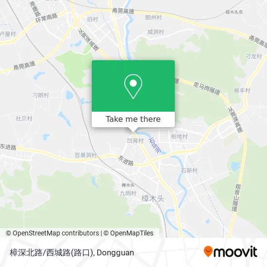 樟深北路/西城路(路口) map