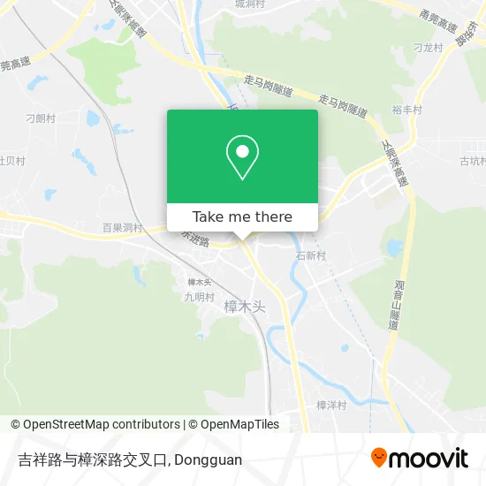 吉祥路与樟深路交叉口 map