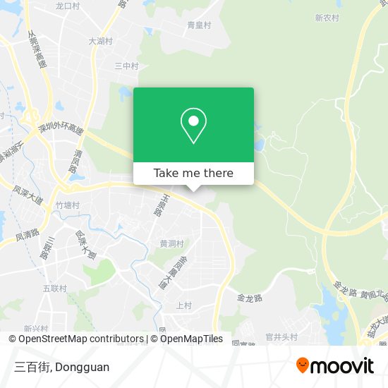 三百街 map