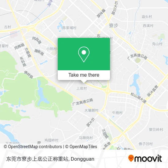 东莞市寮步上底公正称重站 map