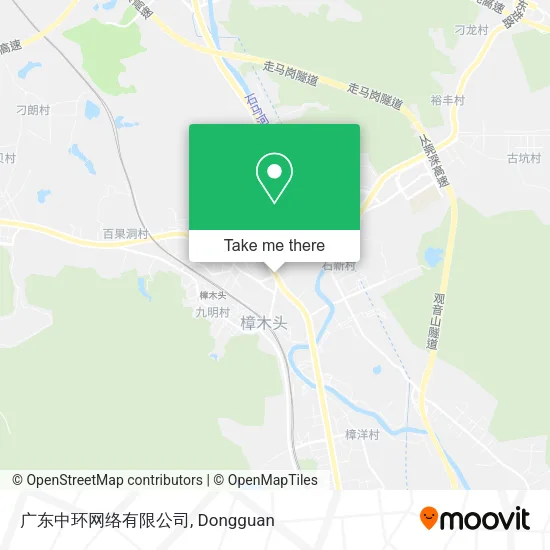 广东中环网络有限公司 map