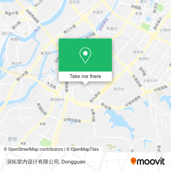 演拓室内设计有限公司 map