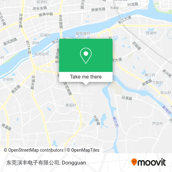 东莞演丰电子有限公司 map