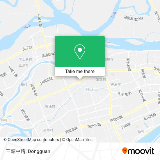 三塘中路 map