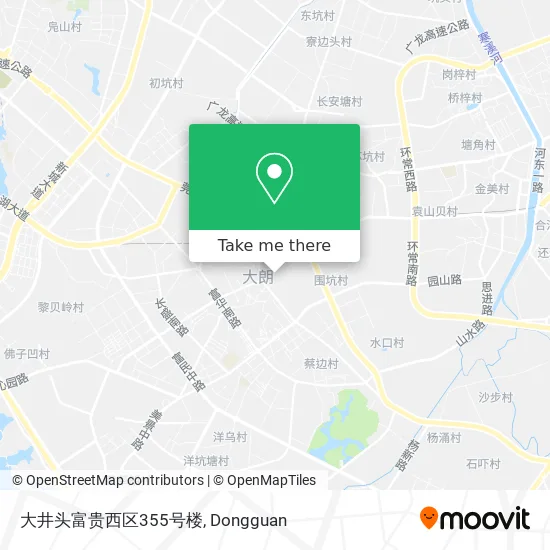 大井头富贵西区355号楼 map
