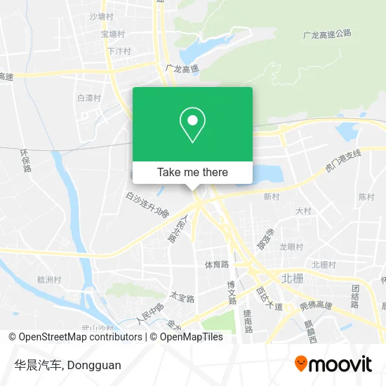 华晨汽车 map