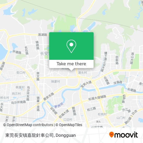 東莞長安镇嘉龍針車公司 map