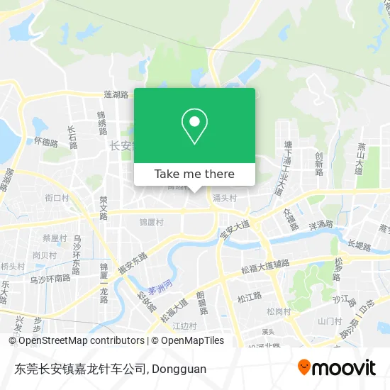 东莞长安镇嘉龙针车公司 map