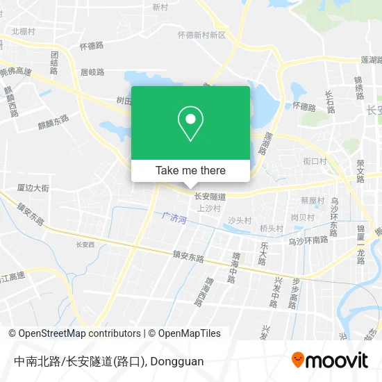 中南北路/长安隧道(路口) map