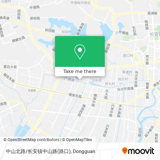 中山北路/长安镇中山路(路口) map