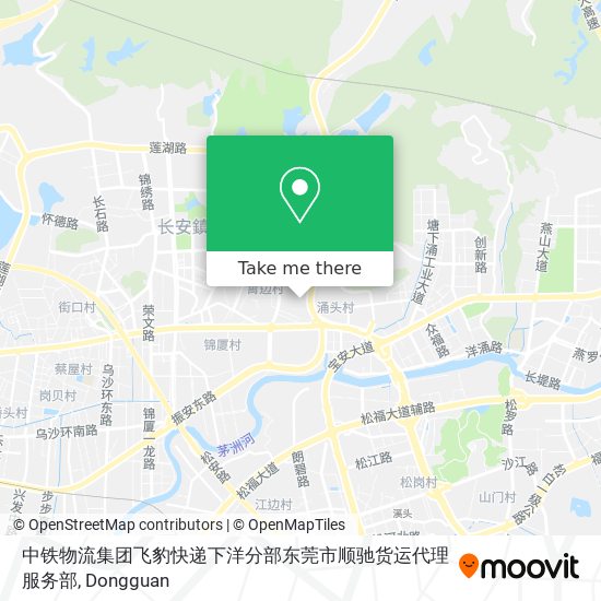 中铁物流集团飞豹快递下洋分部东莞市顺驰货运代理服务部 map