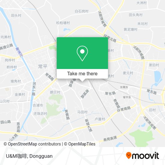 U&M咖啡 map