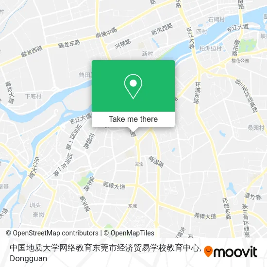 中国地质大学网络教育东莞市经济贸易学校教育中心 map