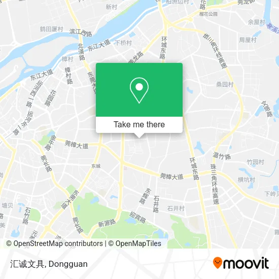 汇诚文具 map