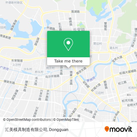 汇美模具制造有限公司 map