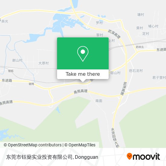 东莞市钰燊实业投资有限公司 map