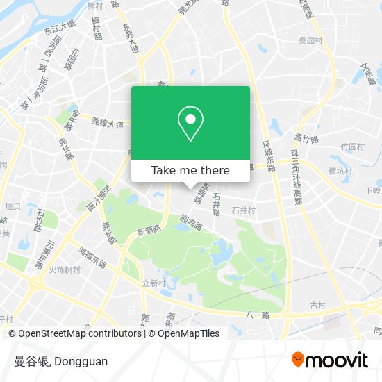 曼谷银 map