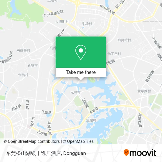 东莞松山湖银丰逸居酒店 map