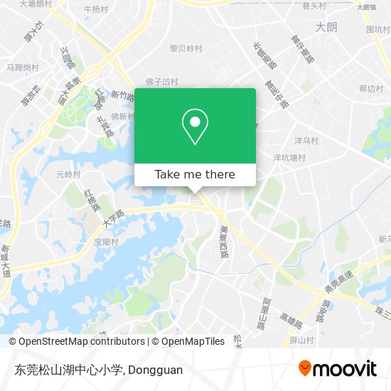 东莞松山湖中心小学 map