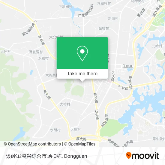 矮岭冚鸿兴综合市场-D栋 map