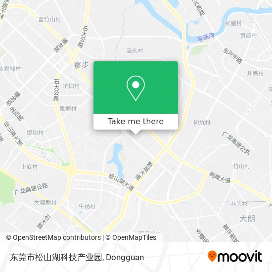 东莞市松山湖科技产业园 map