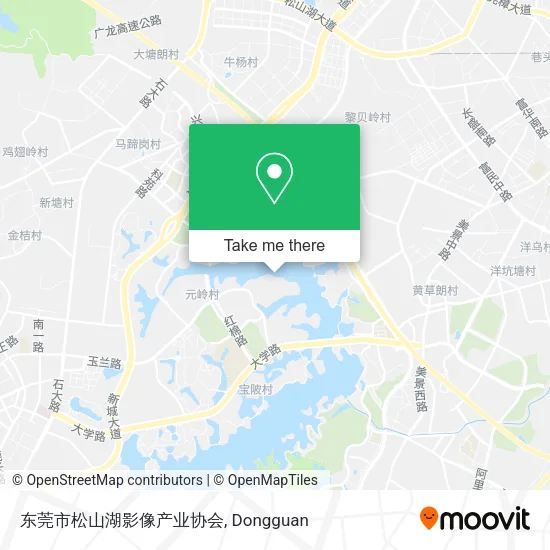 东莞市松山湖影像产业协会 map