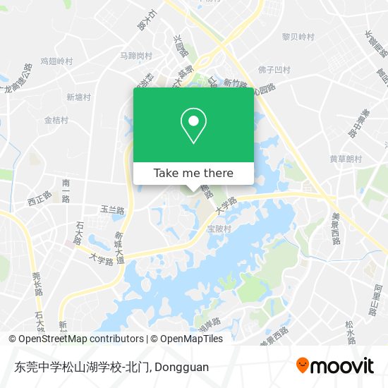 东莞中学松山湖学校-北门 map