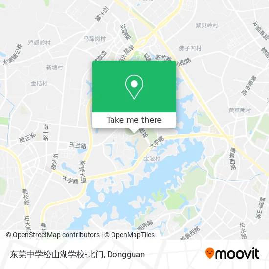 东莞中学松山湖学校-北门 map