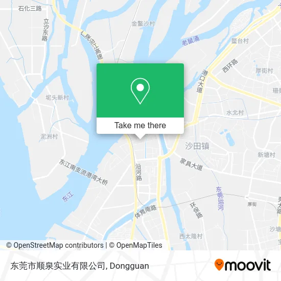 东莞市顺泉实业有限公司 map