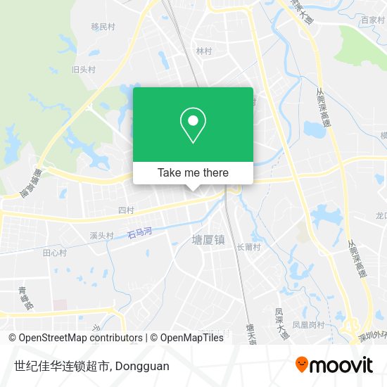 世纪佳华连锁超市 map