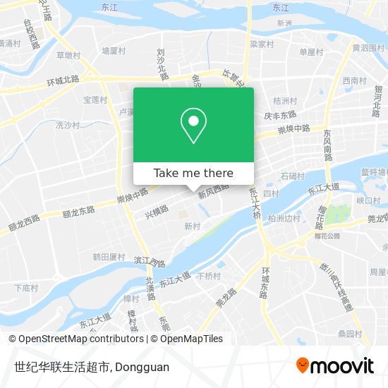 世纪华联生活超市 map