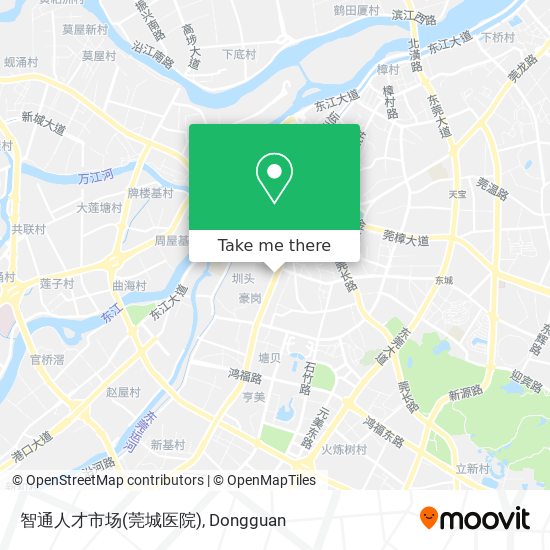 智通人才市场(莞城医院) map