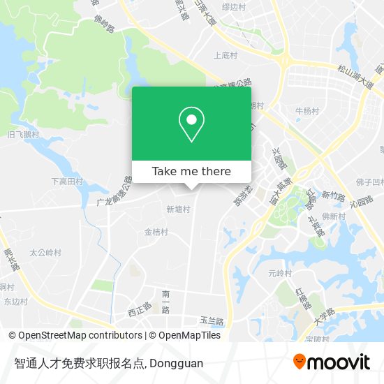 智通人才免费求职报名点 map