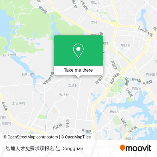 智通人才免费求职报名点 map