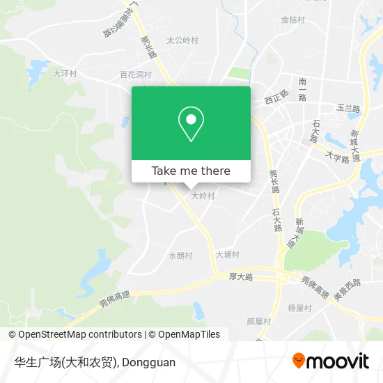 华生广场(大和农贸) map