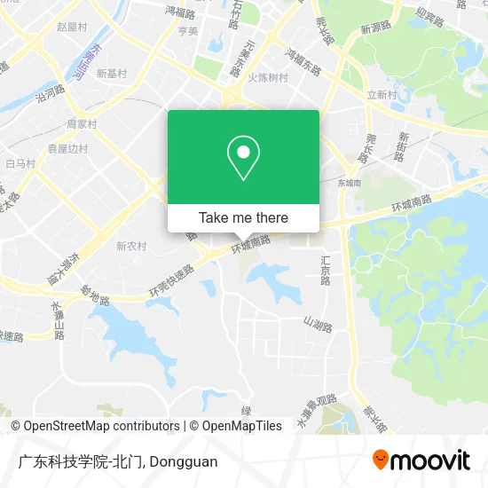 广东科技学院-北门 map