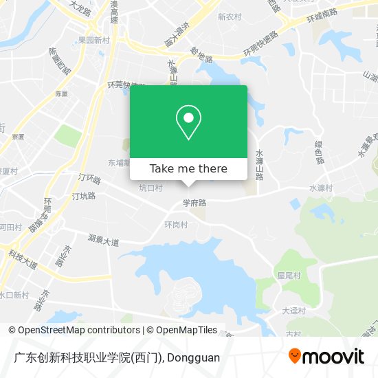 广东创新科技职业学院(西门) map